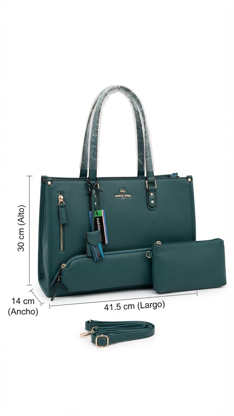 Cartera estructurada Porta laptop Marco Xenia 54