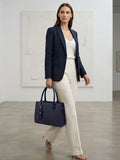 Cartera + billetera Estructurada Athena Bag Blue & Pink