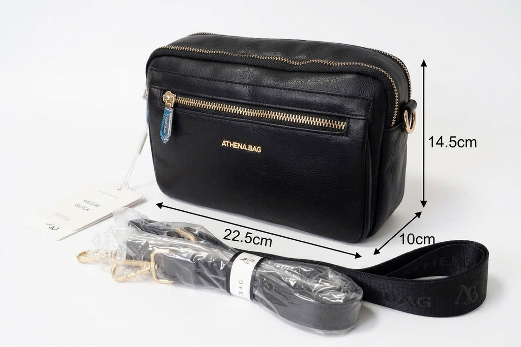 Morral Negro Athena Bag