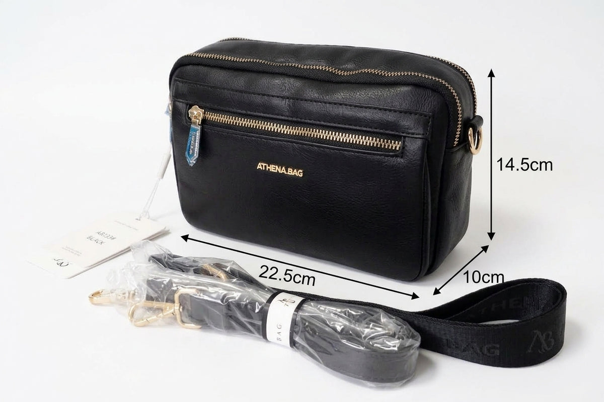 Morral Negro Athena Bag