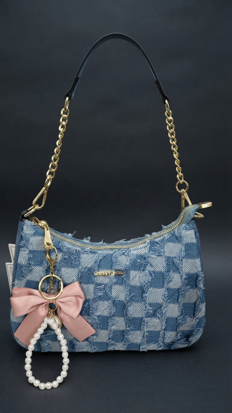 Baguette Athena Bag Índigo 38