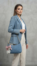 Baguette Athena Bag Índigo 39