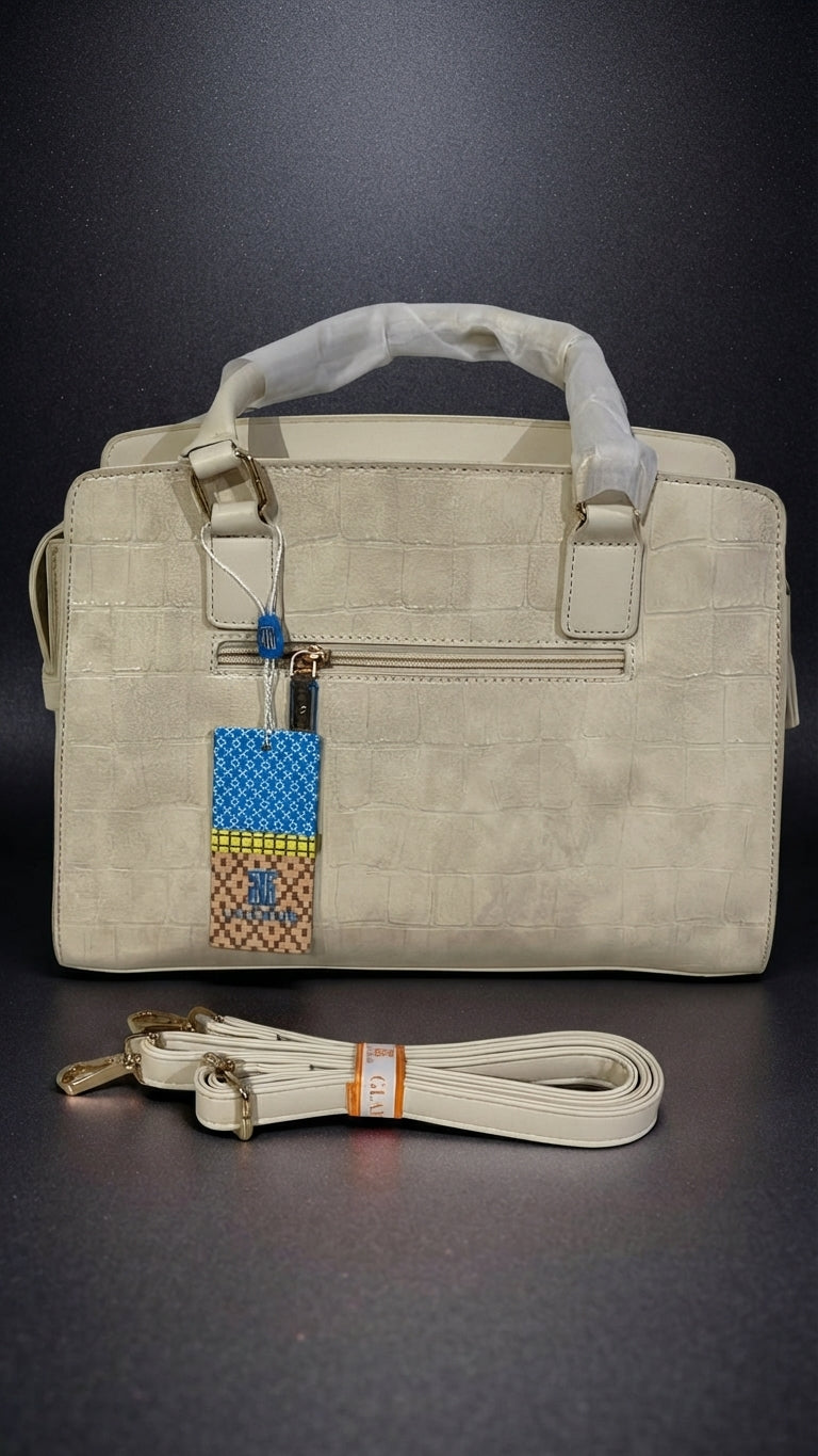 Cartera estructurada GLAMOR Pale Prim