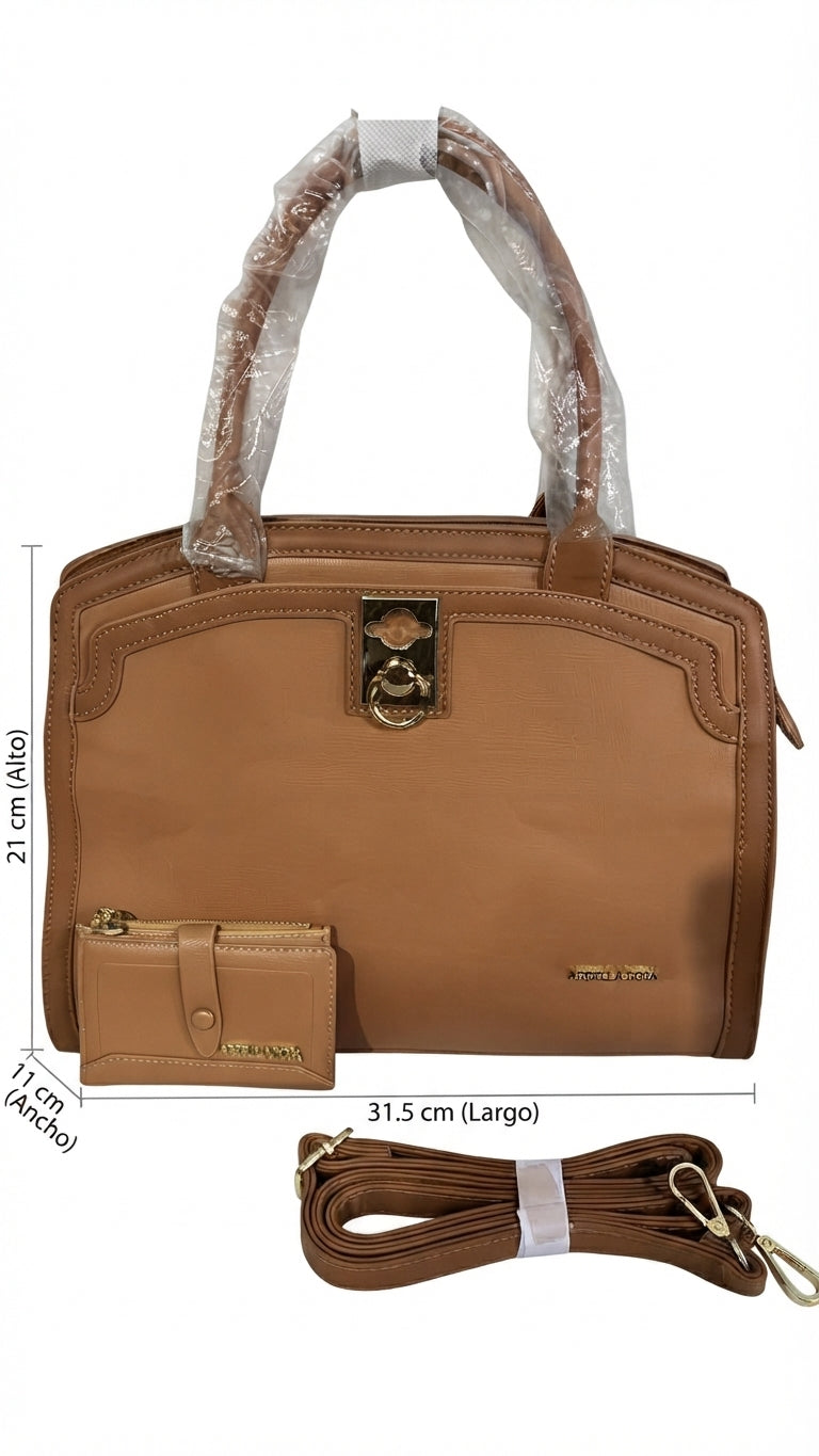 Cartera estructurada Ardilla Roja 5037