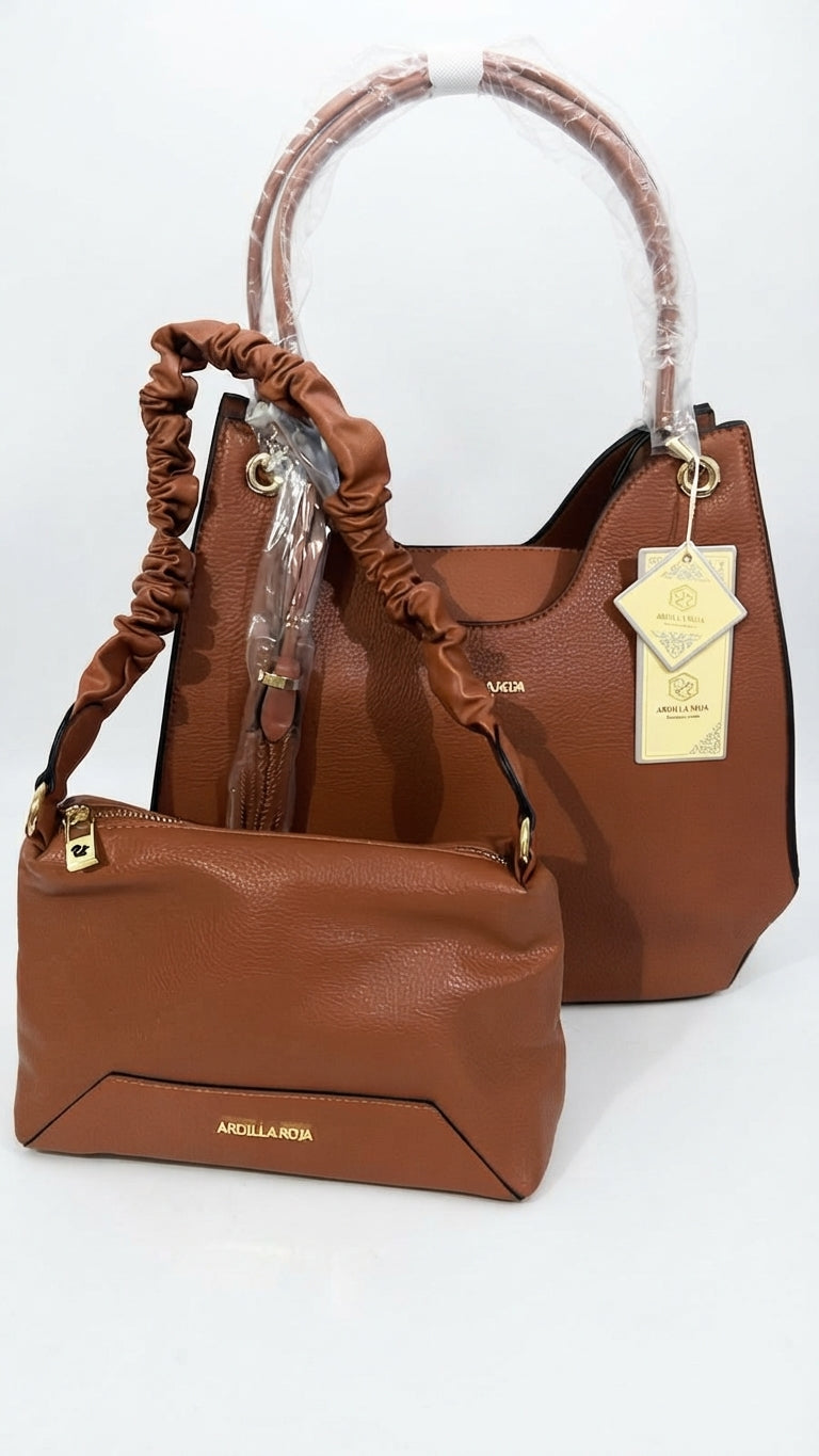 Pack Maxi Cartera Ardilla Roja Camel