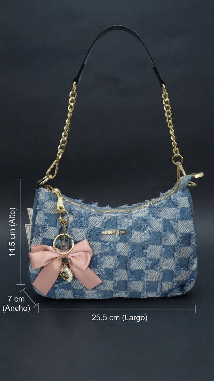 Baguette Athena Bag Índigo 38