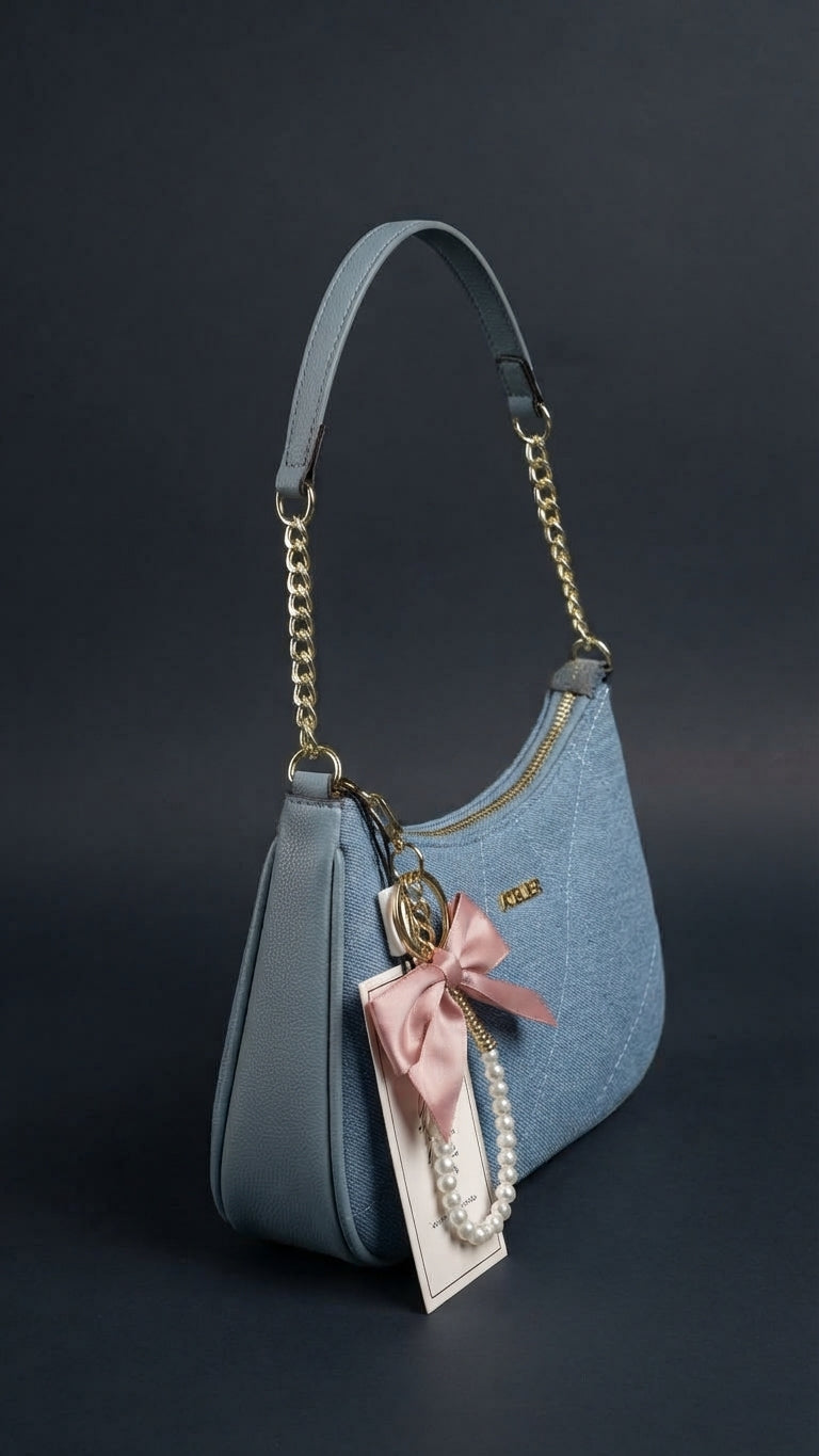 Baguette Athena Bag Índigo 39