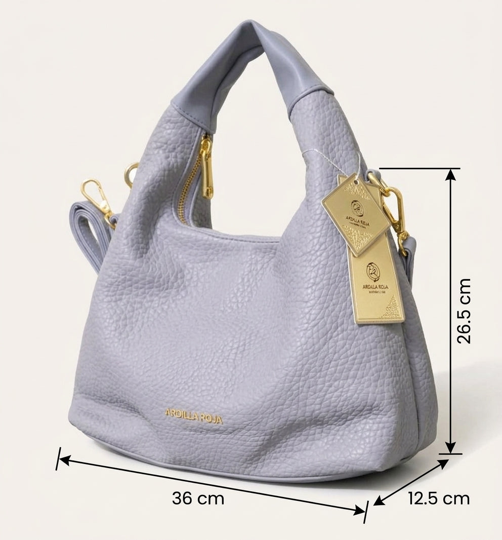 Bolso Estilo Hobo Ardilla Roja