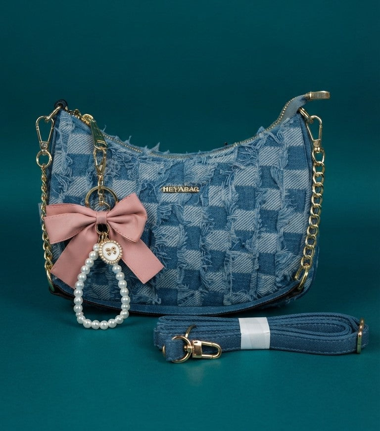 Baguette Athena Bag Índigo 38