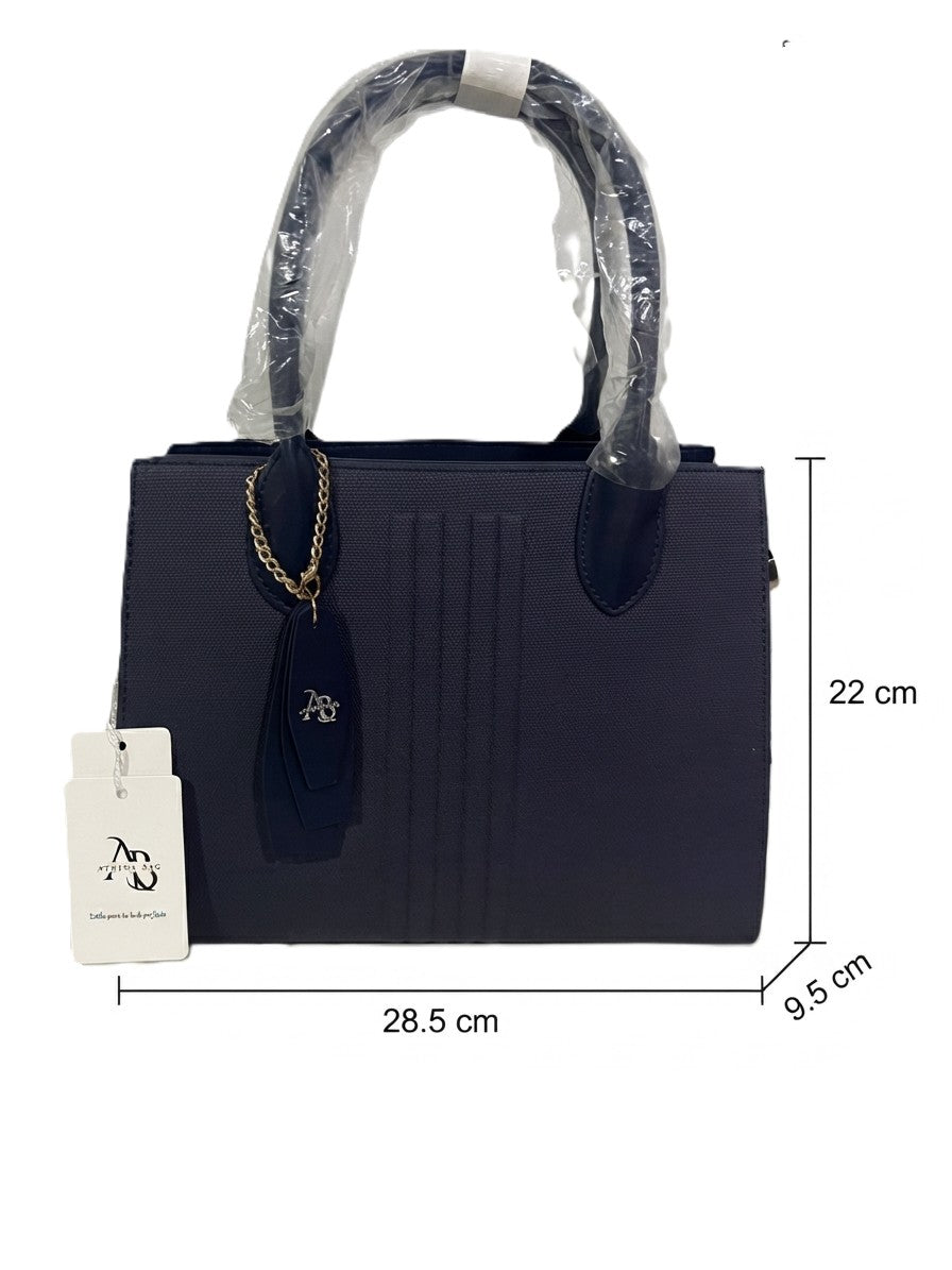 Cartera + billetera Estructurada Athena Bag Blue & Pink