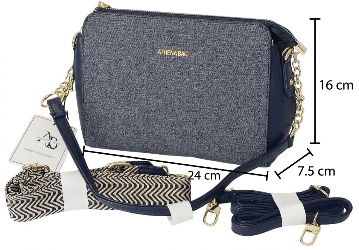 Cartera Athena Bag tipo jean