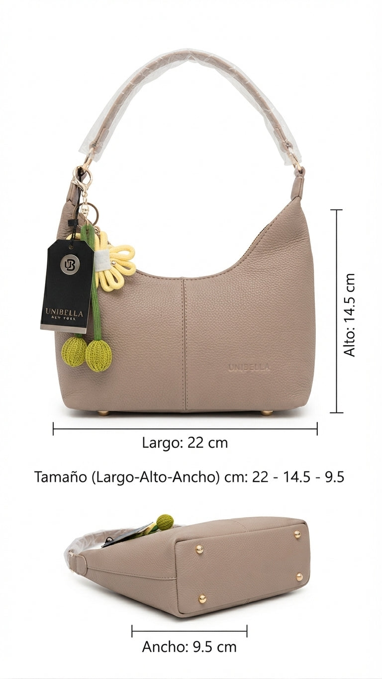 Pack Cartera Unibella Almendra